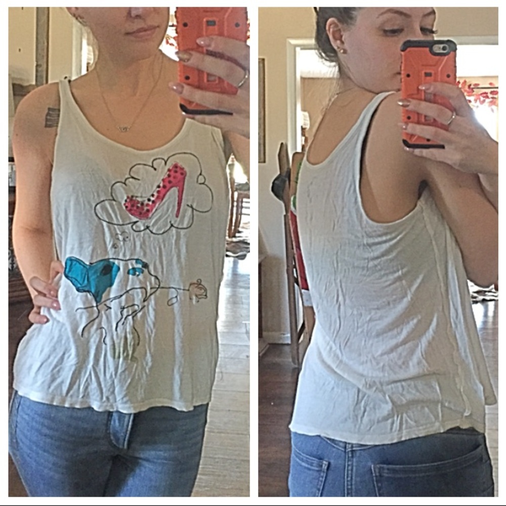 . Princess Vera Wang frenchie top!